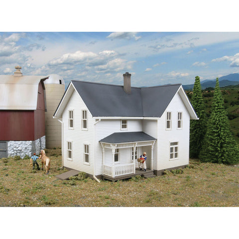 HO RURAL LANCASTER FARM HOUSE KIT