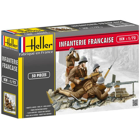 HELLER  1/72 FRENCH INFANTRY