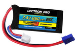 LECTRONPRO LIPO 7.4V 2S 860mah 25C W/ EC2
