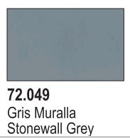 VALLEJO 18ml Bottle Stonewall Grey Game Color