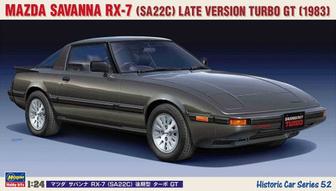 HASEGAWA 1/24 1983 Mazda Savanna RX7 Late Version Turbo GT Car