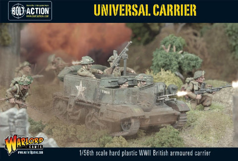WARLORDS  28MM WWII BRITISH ARMORED UNIVERSAL CARRIER