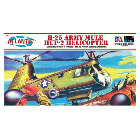 ATLANTIS 1/48 H25A Army Mule Helicopter