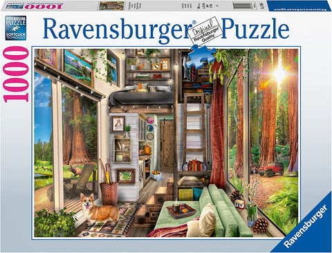 Redwood Forest Tiny House 1000 pc Puzzle