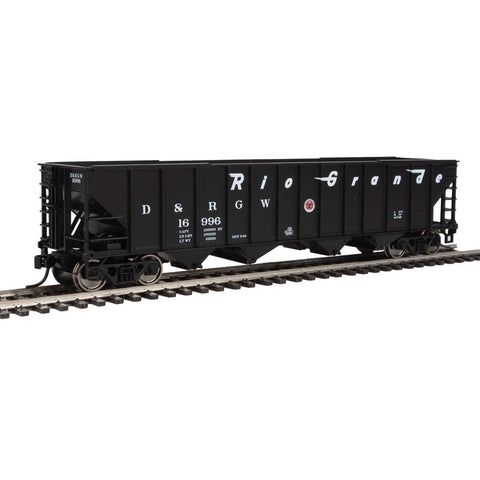 HO 50' 100 TON 4-BAY HOPPER D&RGW 4