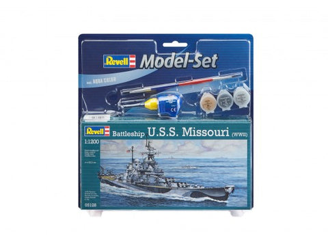 REVELL 1/1200 USS MISSOURI BATTLESHIP
