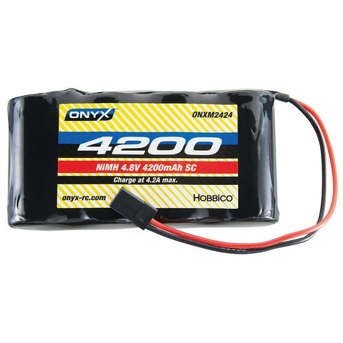 ONYX NIMH 4.8V 4-CELL 4200mah FLAT W/ RX