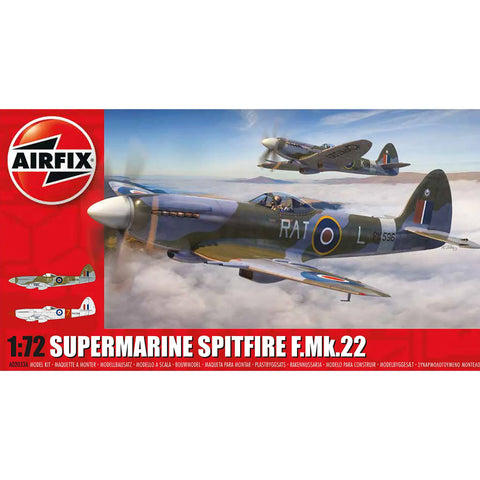AIRRFIX 1:72 SPITFIRE F Mk 22 FIGHTER