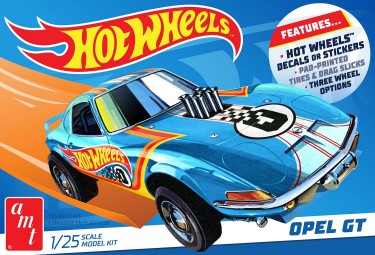AMT 1/25 Hot Wheels Buick Opel GT Car