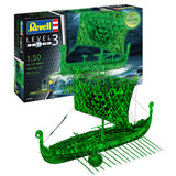 REVELL 1/50 Viking Ghost Ship w/Glow-in-the-dark paint