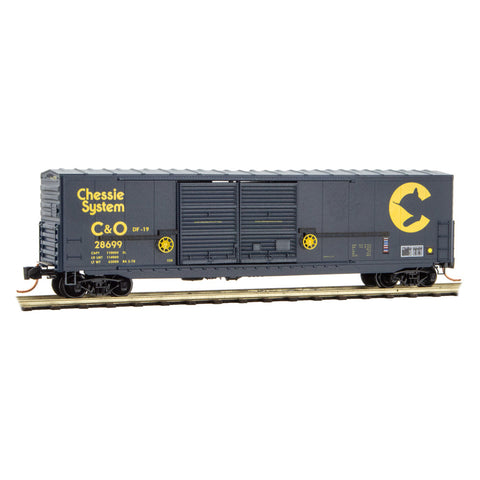 N 50' BOXCAR C&O #28699