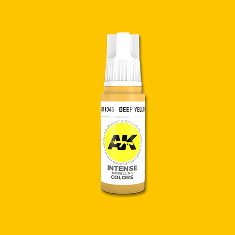 AKI Deep Yellow 3G Acrylic Paint 17ml Bottle