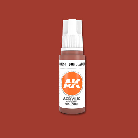AKI Bordeaux Red 3G Acrylic Paint 17ml Bottle