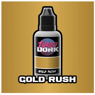 TURBO DORK Gold Rush Metallic Acrylic Paint 20ml Bottle