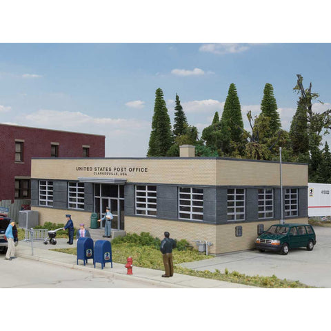 HO BRICK POST OFFICE KIT