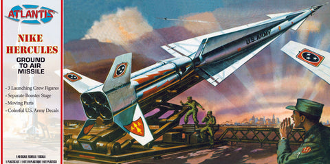 ATLANTIS 1/40 Nike Hercules Missile US Army Plastic Model Kit