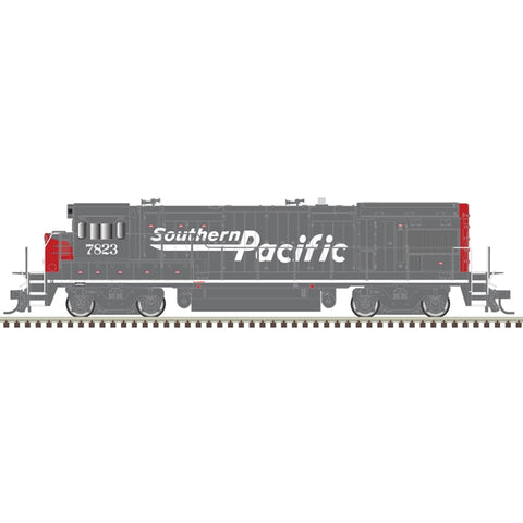 ATLAS N Master GE B30-7, Silver, Standard DC, Southern Pacific #7823