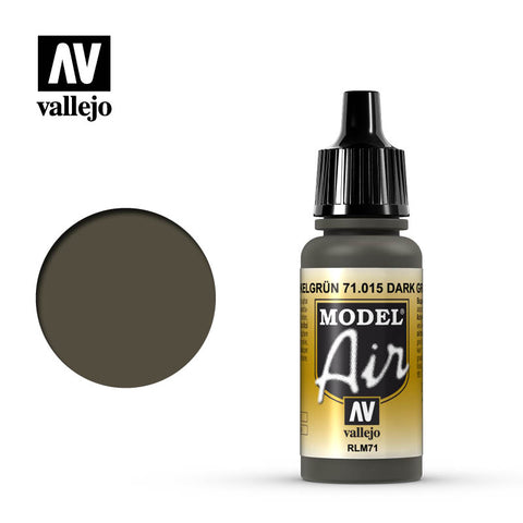 17ml Bottle Dark Green RLM71 Model Air