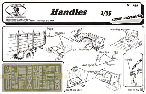 ROYAL MODEL 1/35 HANDLES