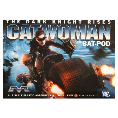 MOEBIUS 1/18 Batman Dark Knight Trilogy: Catwoman w/Bat Pod