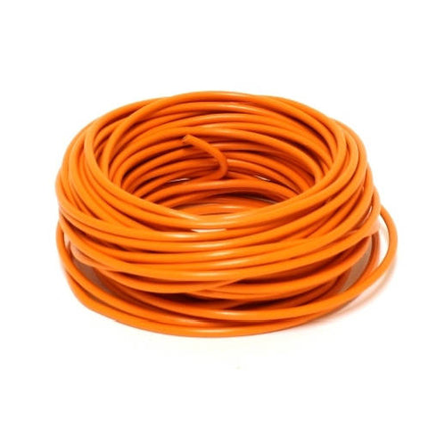 WIREWORKS #22 Gauge 1-Conductor Hookup Wire - 50' 15.2m --Orange