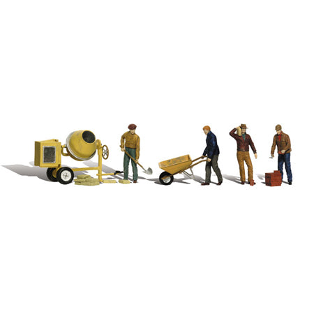 WOODLAND SCENICS N Figures: Masonary Workers