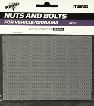 MENG Nut & Bolt Caps Set D Plastic