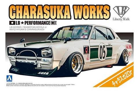 AOSHIMA 1/24 LB Works: Nissan Charasuka Performance Race Car