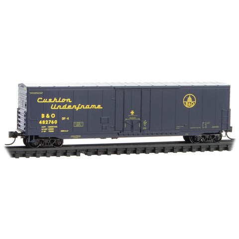 N 50' PLUG DOOR BOXCAR B&O #482760