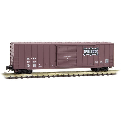 Z 50' RIBSIDED BOX CAR FRISCO 2