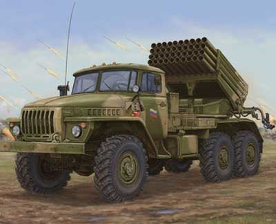 TRUMPETER  1:35 Russian BM-21 Hail MRL -Late