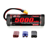VENOM NIMH 7.2V 6-CELL 5000mah FLAT W/ UNI-2.0