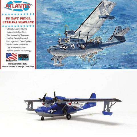 ATLANTIS 1/104 PBY5A USN Catalina Seaplane