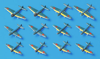 TAMIYA 1/700 Late Pacific War Japanese Naval Planes