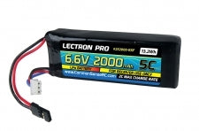LECTRONPRO LIFE 6.6V 2000mAh 5C LiFe Receiver Flat Pack Battery with Servo Connector
