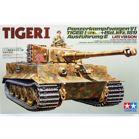 TAMIYA 1/35 German Heavy Tiger I Late Version