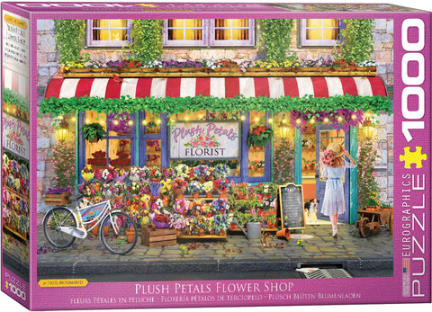 1000-PIECE Plush Petals Flower Shop