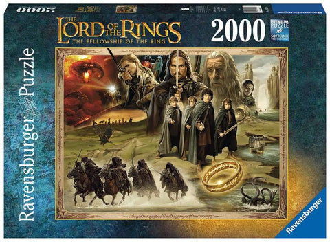 2000-PIECE Lord of the Rings PUZZLE