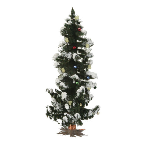 HO CHRISTMAS TREE WITH LIGHTS/STAR