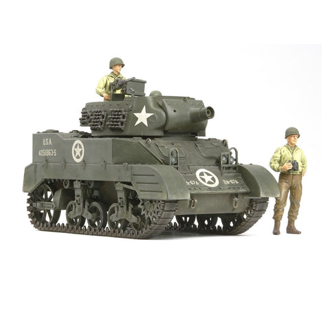 TAMIYA 1/35 US Howitzer Motor Carriage M8 with 3 Figures