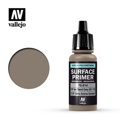 VALLEJO 17ml Bottle IDF Israeli Sand Grey Surface Primer