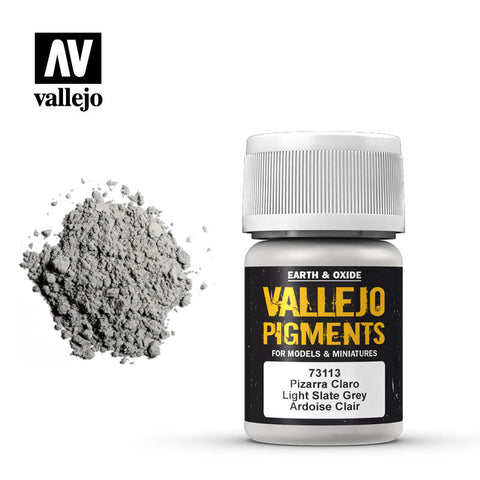 VALLEJO 30ml Bottle Light Slate Grey Pigment Powder