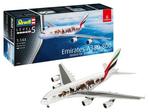 REVELL1/144  Airbus A380-800 Emirates Wild Life Airliner