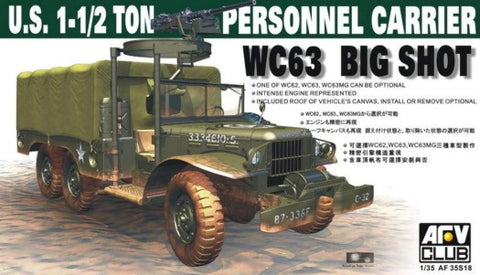 AFV 1/35 WC63 Big Shot 1.5-Ton Personnel Carrier