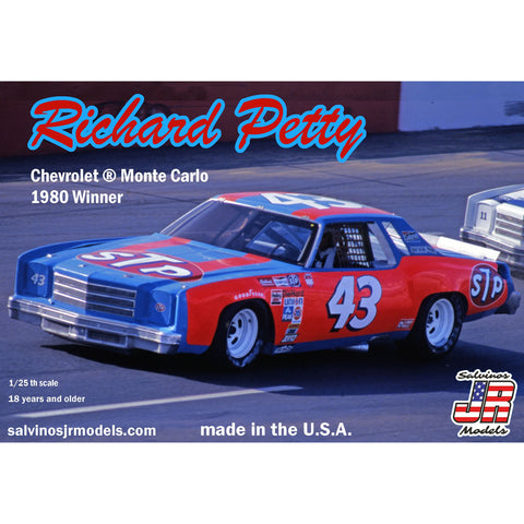 SALVINOS JR MODELS 1/25 RICHARD PETTY MONTE CARLO