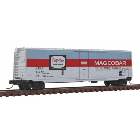 N 50' PLUG BOX CAR MAGCOBAR