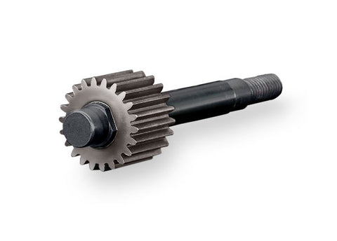 TRAXXAS Input gear, 22-tooth/ input shaft (transmission) (heavy duty)