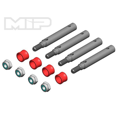 MIP Wide Track Kit, 4mm Offset, Traxxas TRX-4,BlazeR, Mercedes-Benz 6 500 4x4