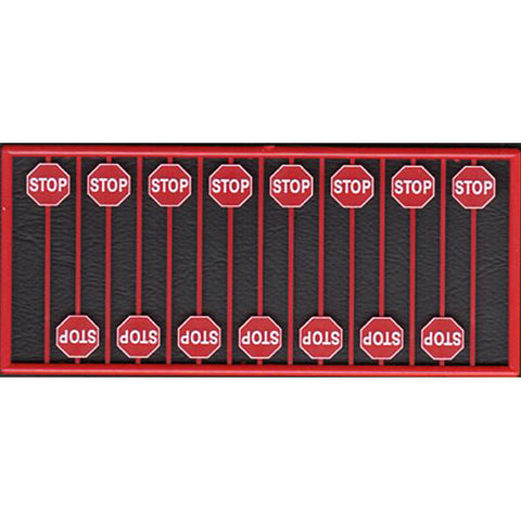 HO STOP SIGNS RED