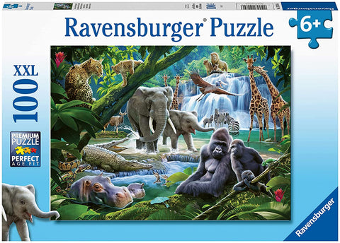 100-PIECE Jungle Animals PUZZLE